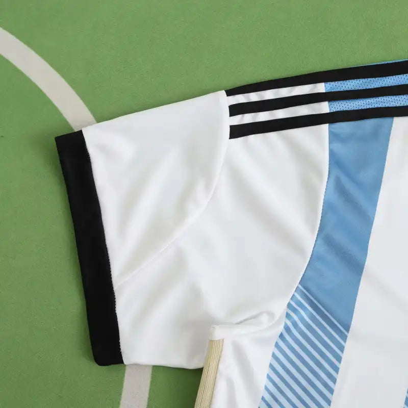 Argentina Home Retro Soccer Jersey 2014 Fan Version — World Cup Edition