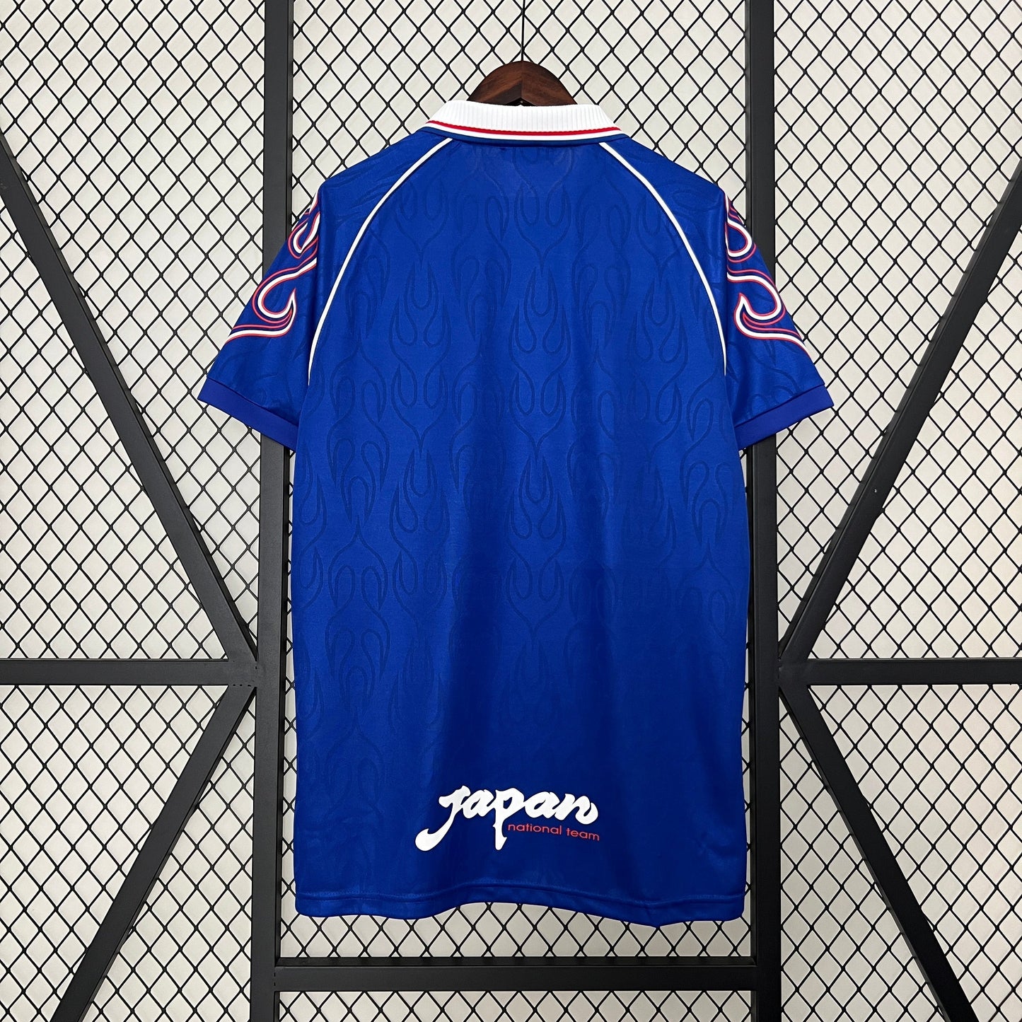 Japan 1998 Home Retro Soccer Jersey – Asics Samurai Blue First World Cup Kit