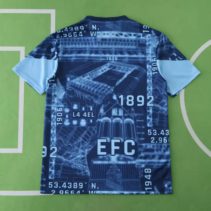 Everton F.C. Concept Fan Jersey 2025/26 — Goodison Park Blueprint Edition