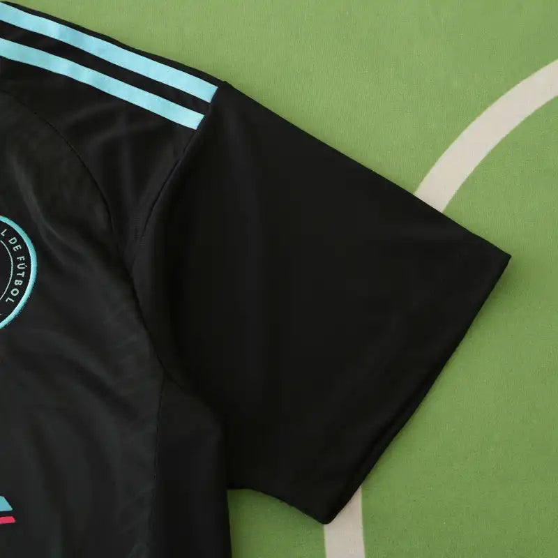 Inter Miami CF Black Miami Vice Edition Fan Version Jersey 2024/25 – Neon Pink & Blue Football Shirt