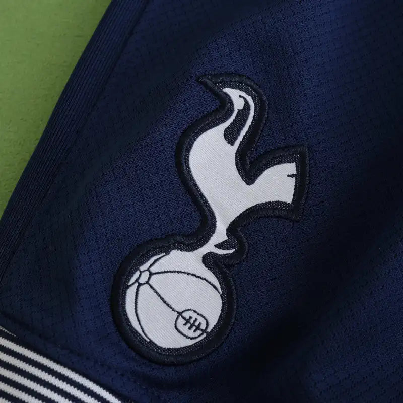 Tottenham Hotspur 2024/25 Home Shorts – Navy Blue | Spurs Cockerel Badge | Stripe Hem | Adult Football Shorts