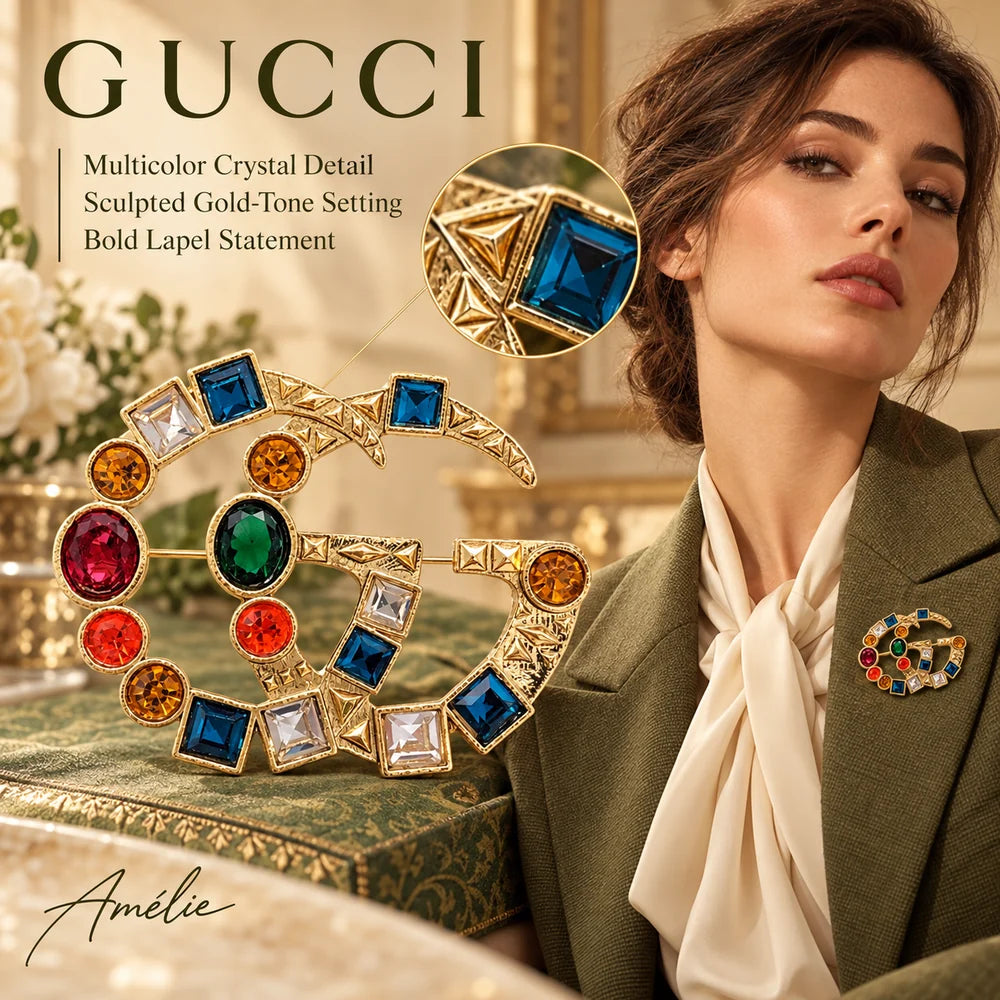 Gucci Crystal Brooch main product image