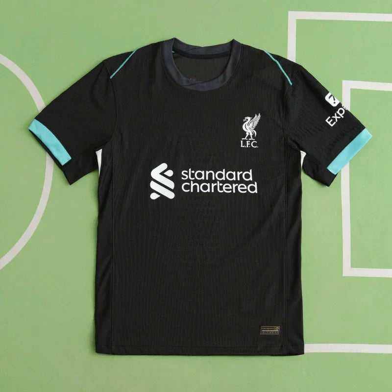 Liverpool F.C. Away Jersey 2024/25 | Fan Version Football Shirt with Player Name & Number