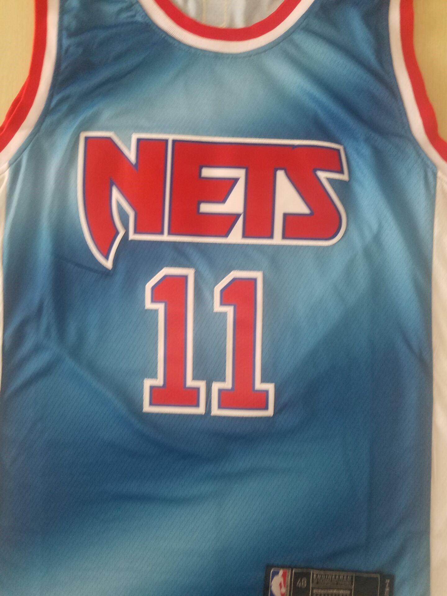 Kyrie Irving #11 Brooklyn Nets Classic Edition Swingman Jersey – Sky Blue Retro 90s NBA Fan Gear