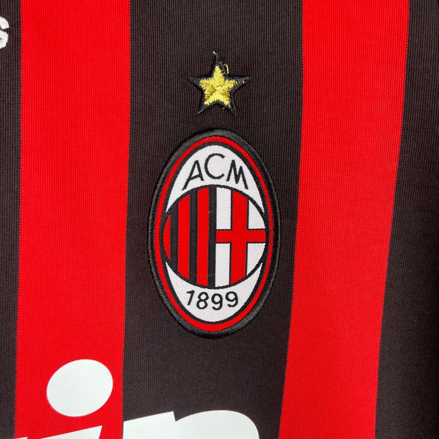 AC Milan 2008-09 Home Retro Jersey – Adidas Black Red Stripes Bwin Kit | Kaká Pirlo Ronaldinho Beckham Maldini Era