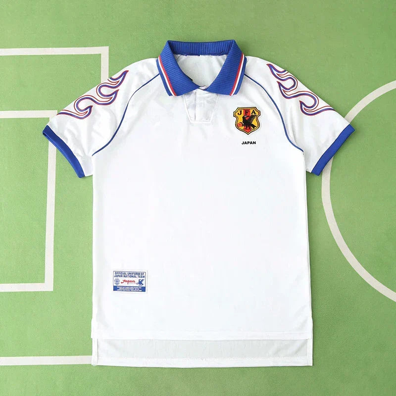 Japan National Team Away Retro Jersey 1998 | Fan Version Classic Football Shirt