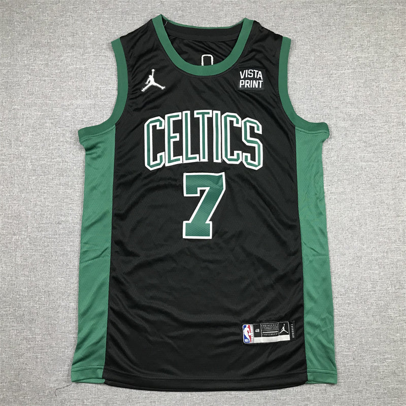 Jaylen Brown #7 Boston Celtics Statement Edition Swingman Jersey – Black