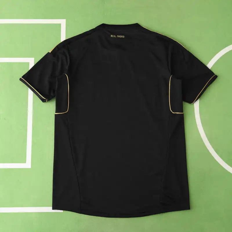 Real Madrid CF Away Retro Jersey 2011/12 – Black & Gold Fan Version Football Shirt