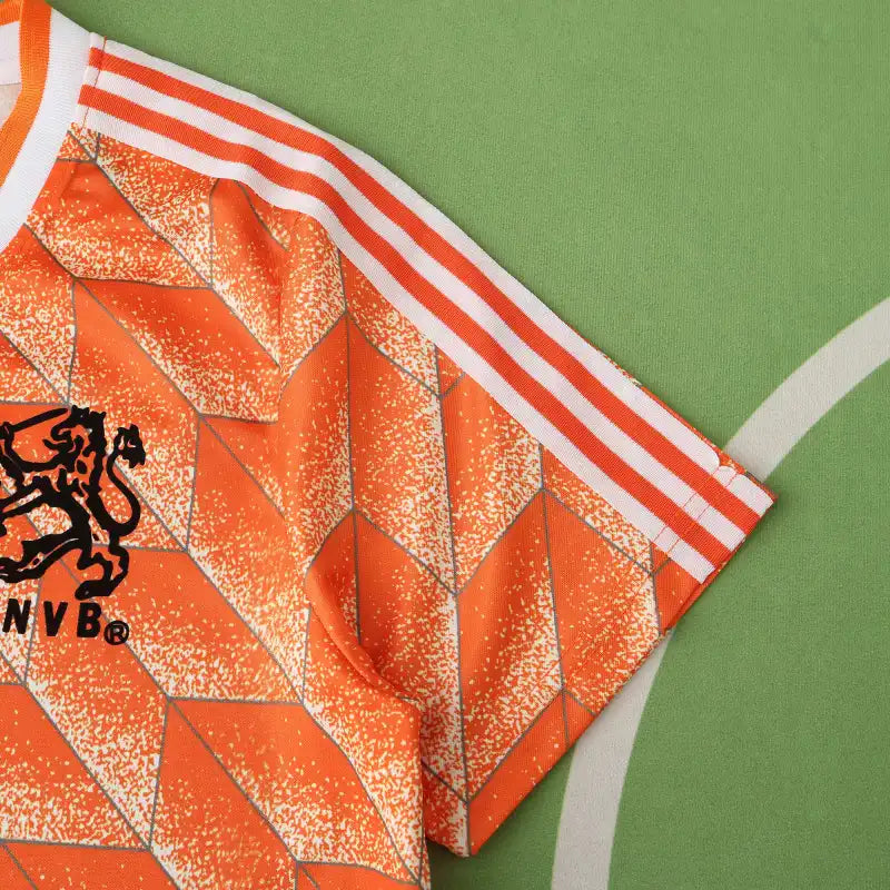 Netherlands National Team 1988 Home Retro Jersey – Orange Euro Champion Fan Version