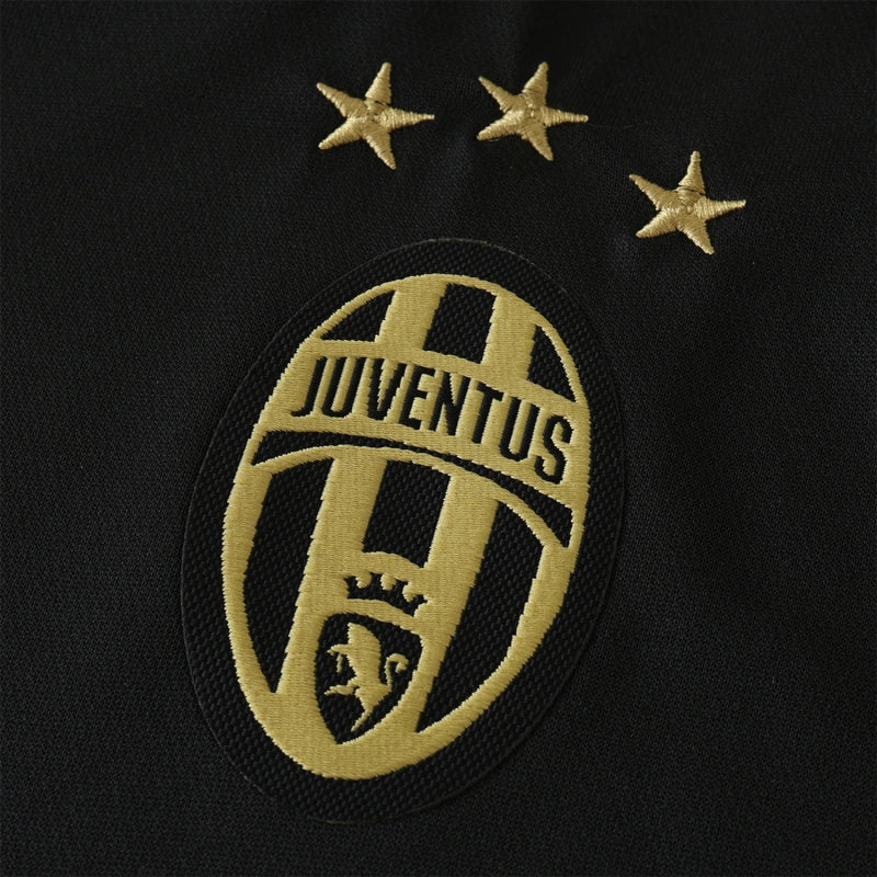 Juventus F.C. Third Retro Fan Jersey 2015/16 — Black & Gold Jeep Edition