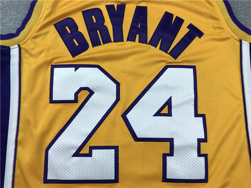 Kobe Bryant #24 Los Angeles Lakers Gold Black Mamba Retirement Edition Swingman Jersey – Nike 5-Star Home