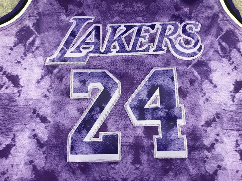 Men's Los Angeles Lakers Kobe Bryant #24 Purple Select Series Swingman Jerseys