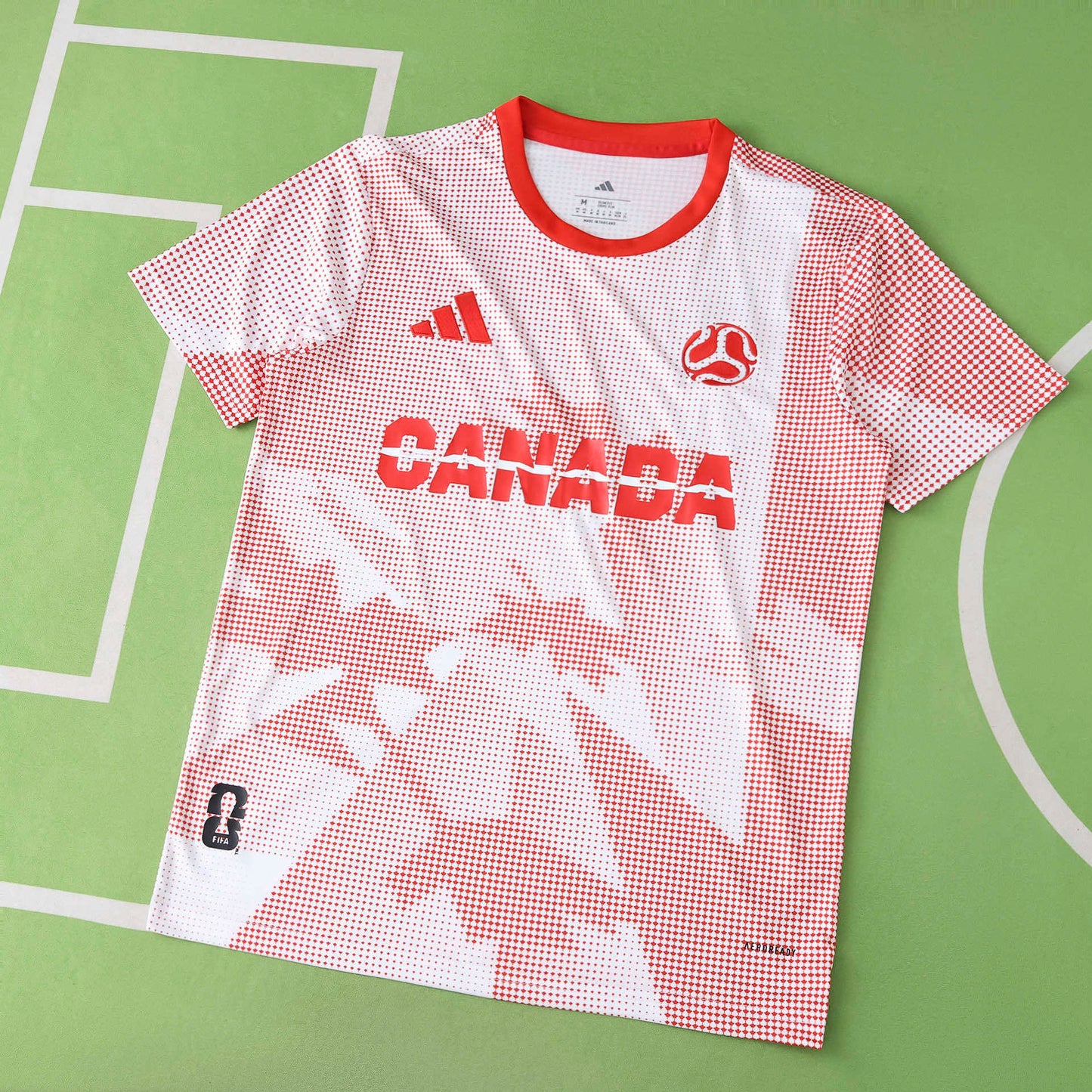 Canada 2026 FIFA World Cup Pre-Match Promo Tee – Adidas Aeroready Host Nation Edition