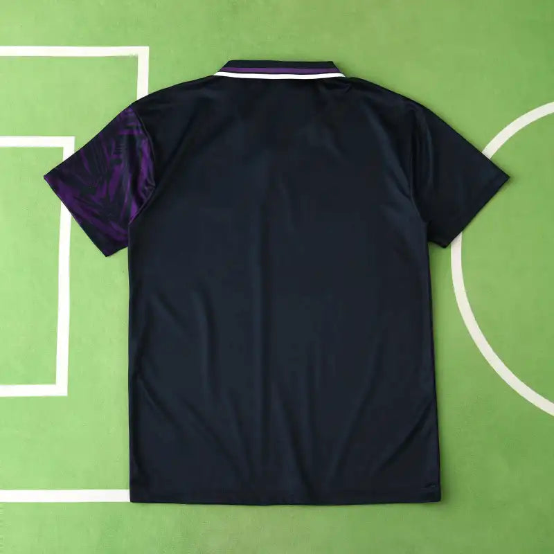 Tottenham Hotspur 1994/95 Away Retro Fan Jersey – Black & Purple | Holsten | Classic Spurs 90s Shirt