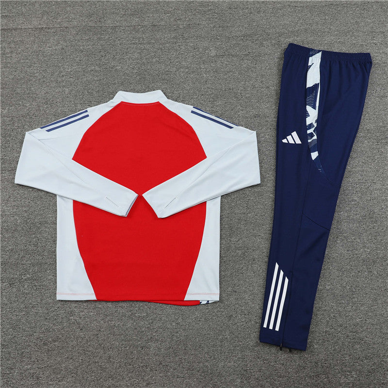 Arsenal 2024/25 Red & Blue Training Tracksuit