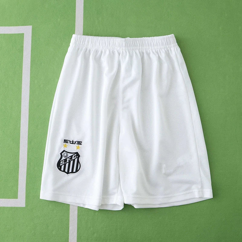 Santos FC Home Retro Kids Kit 2013 – Nike Dri-FIT White Jersey & Shorts Set | Neymar Jr #11