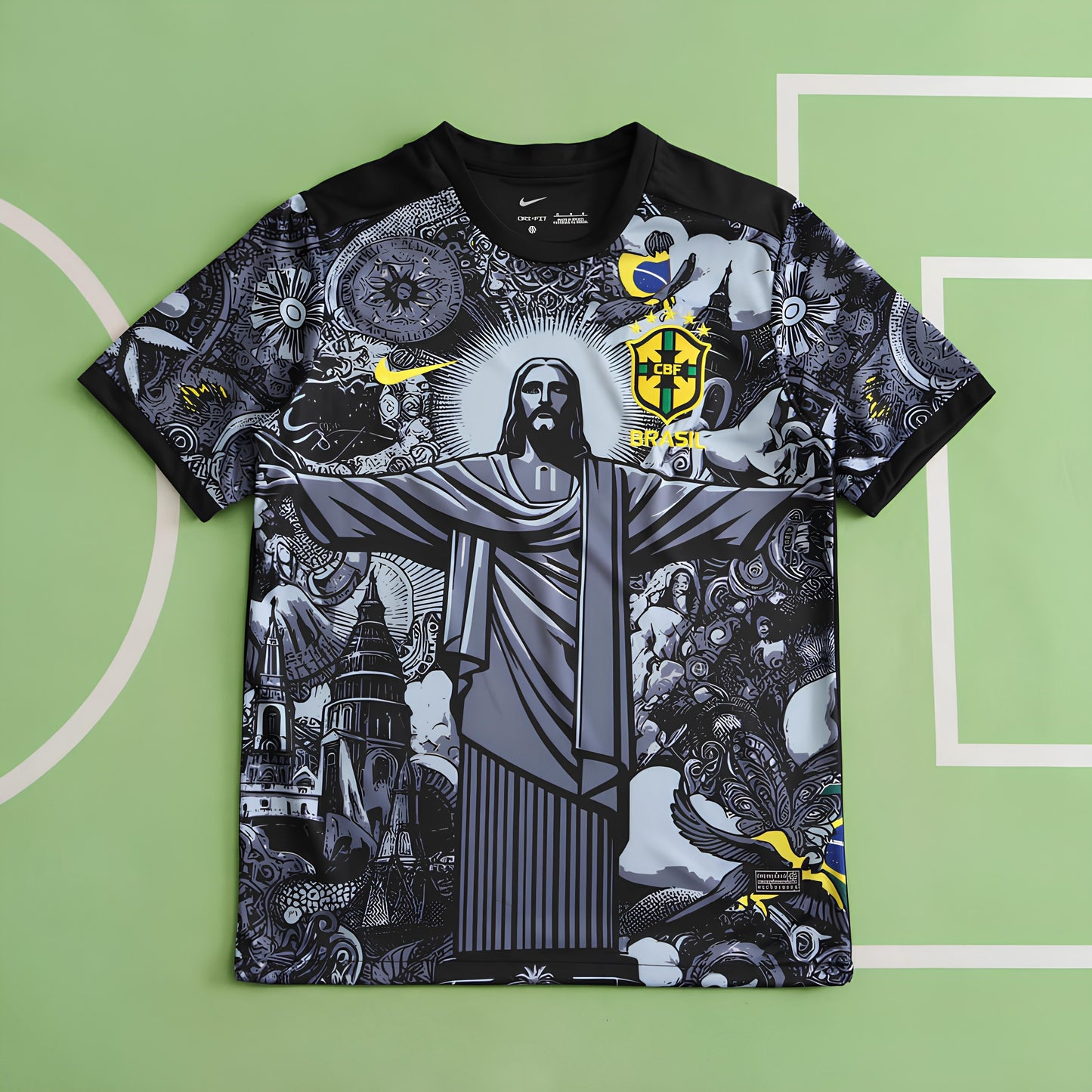 Brazil 2024 Gabriel Jesus Special Edition – Men's Football Jersey | Fan Version