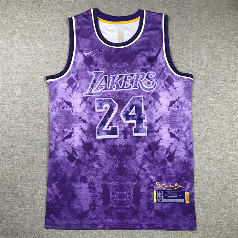 Men's Los Angeles Lakers Kobe Bryant #24 Purple Select Series Swingman Jerseys