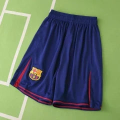 FC Barcelona Home Shorts 2025/26 — Navy Blue FCB Badge Men's Football Match Shorts
