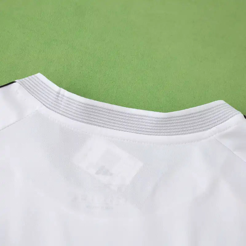 Real Madrid CF Home Fan Version Jersey 2025/26 – White Adidas Football Shirt with Gold Trim
