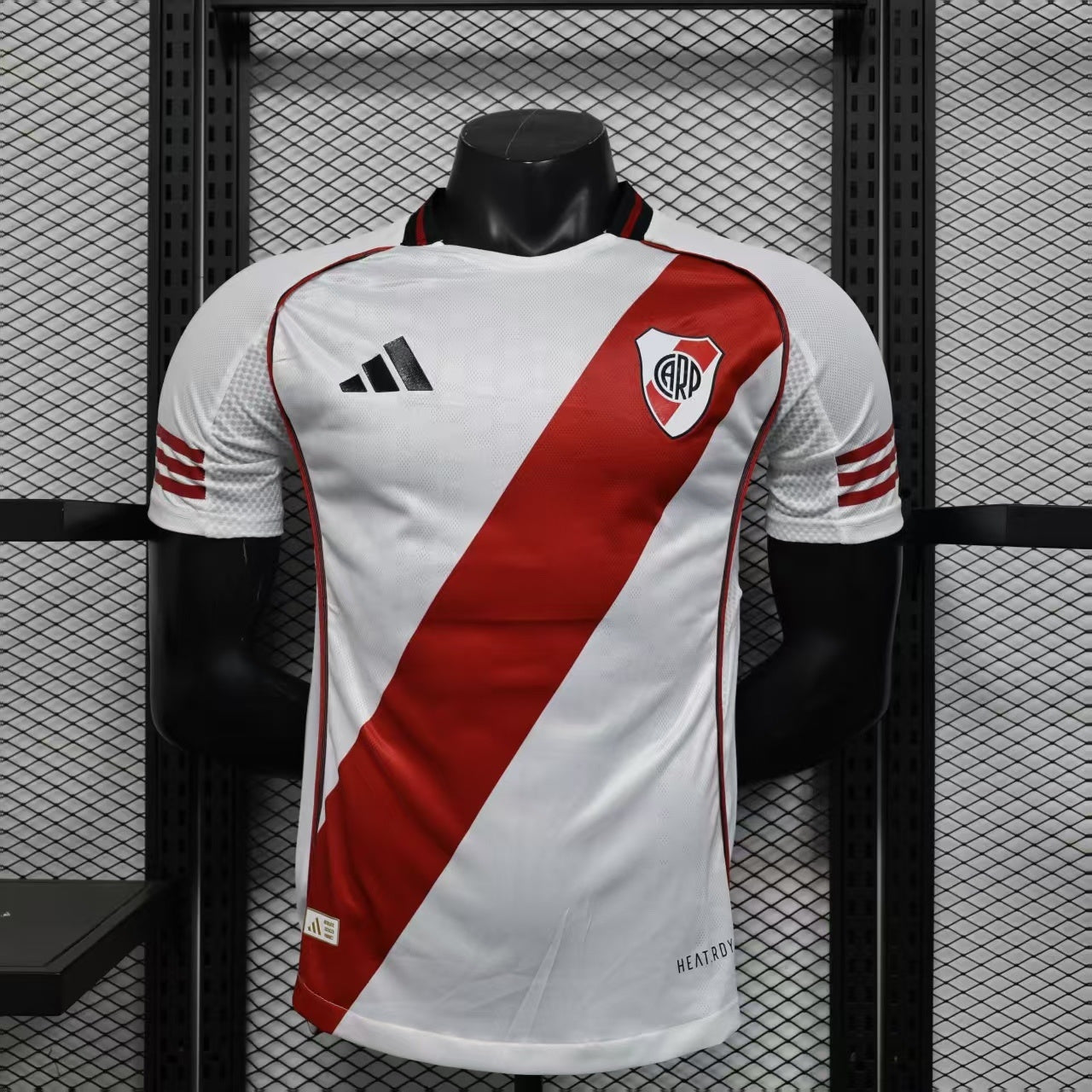 2025-26 River Plate Home Player Version Jersey - Men's