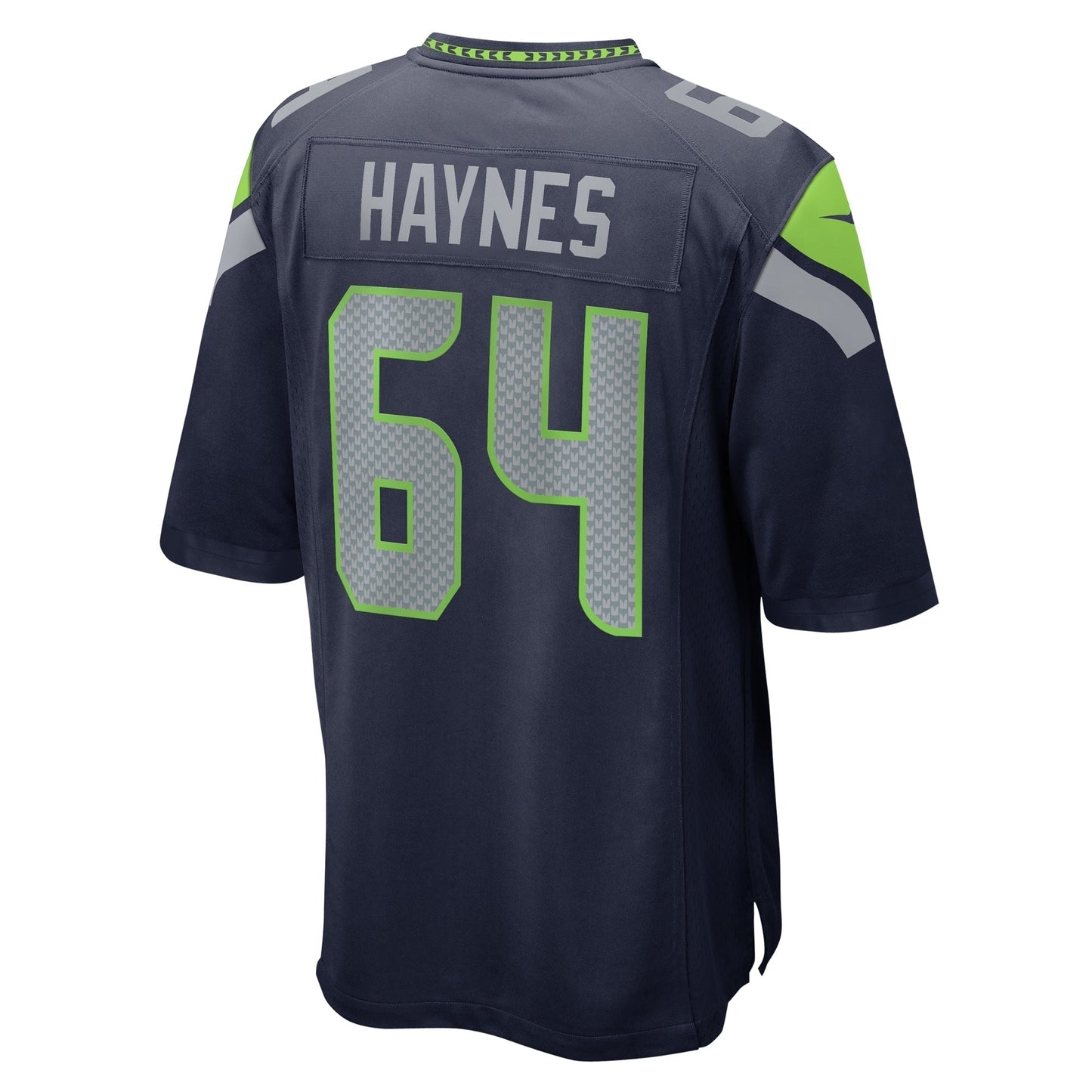 Christian Haynes Seattle Seahawks Game Jersey -  College Navy