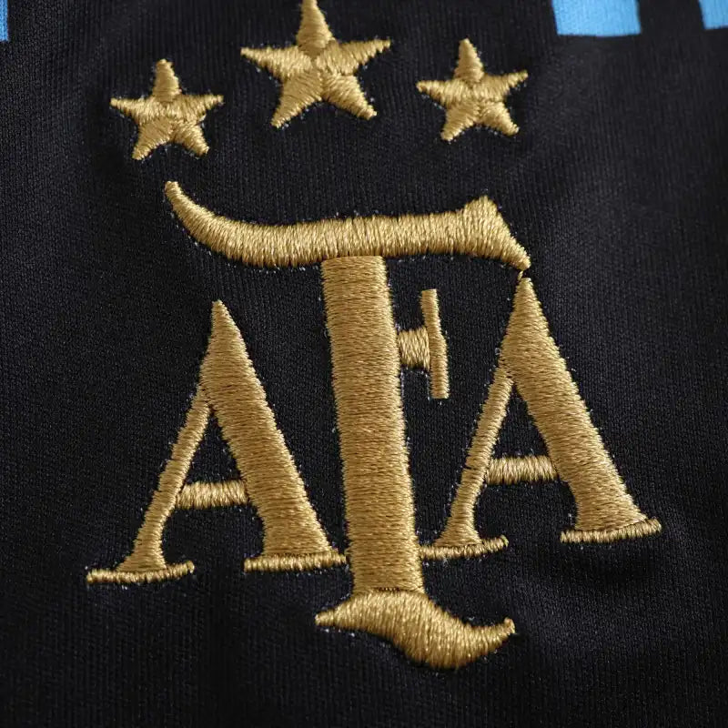 Argentina National Team Black Training Jersey Fan Version 2024
