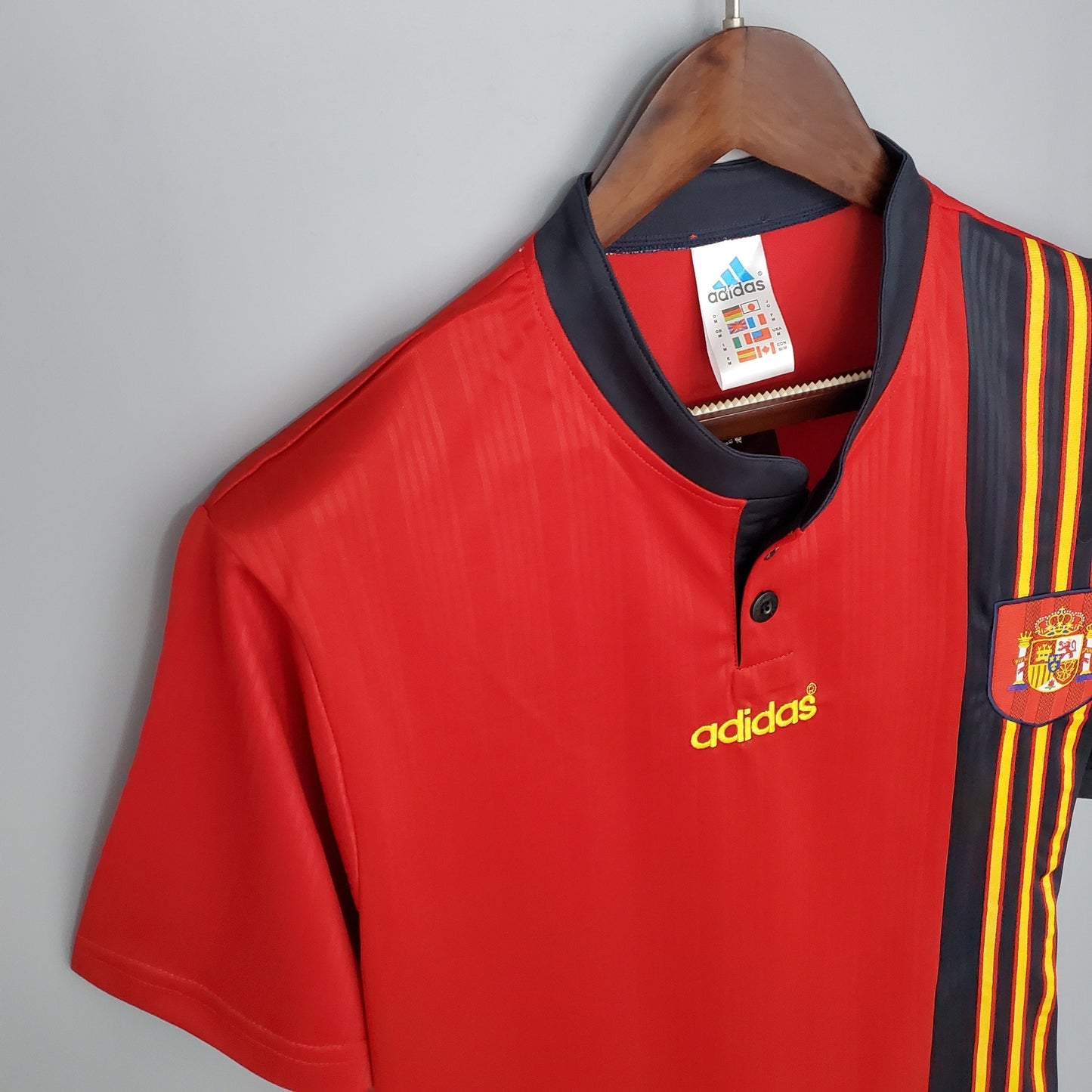 Spain 1996 Home Jersey