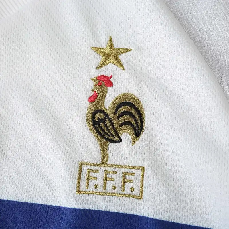 France 1998 World Cup Away Retro Fan Version Soccer Jersey
