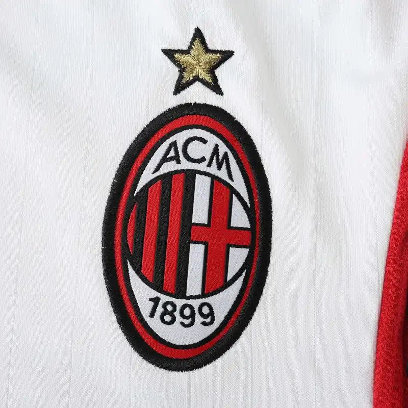 A.C. Milan Away Retro Soccer Jersey 2006/07 – Fan Version | Kaká #22 | Custom Name & Number