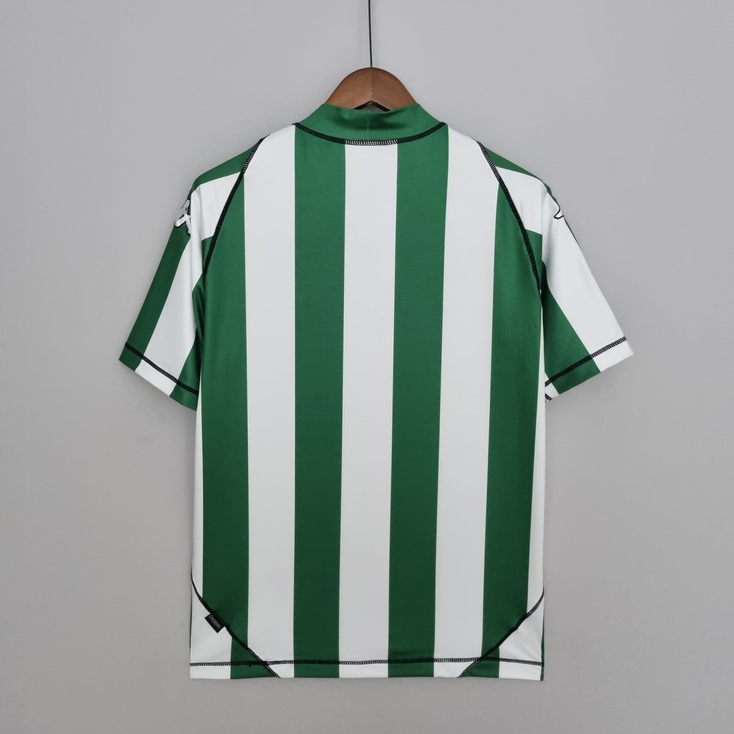 Real Betis 2003-04 Home Jersey – Green & White Vertical Stripe Kappa Retro La Liga Football Shirt | Joaquin Denilson Classic Estadio Benito Villamarin Kit