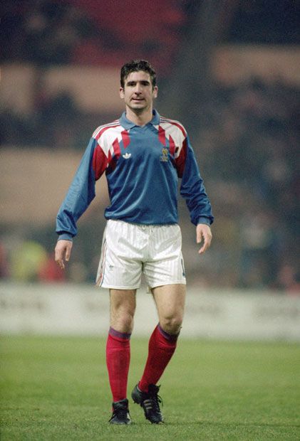 France 1990 Home Retro Jersey – Italia 90 Adidas Blue Zigzag Panel Kit | Les Bleus Classic