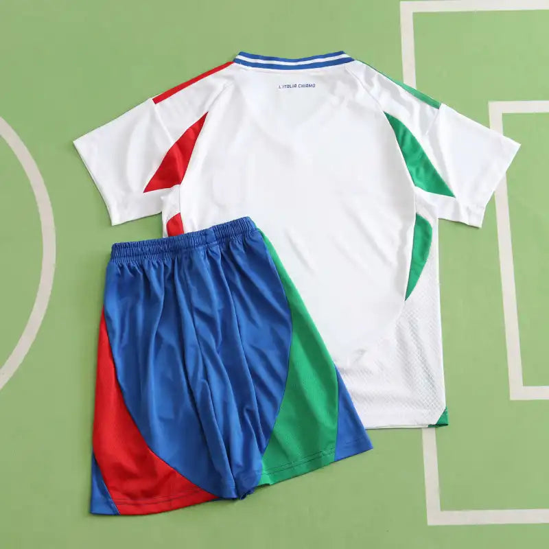Italy National Team UEFA Nations League Away Kids Kit 2024