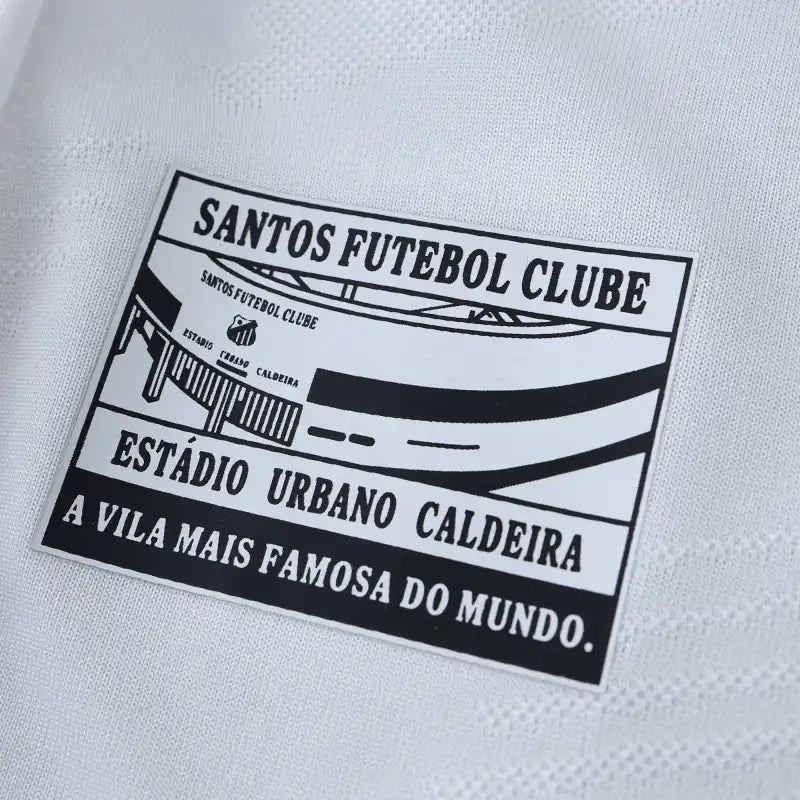Santos FC Home Fan Version 2024/25 – Umbro White Football Jersey | Neymar Jr #10