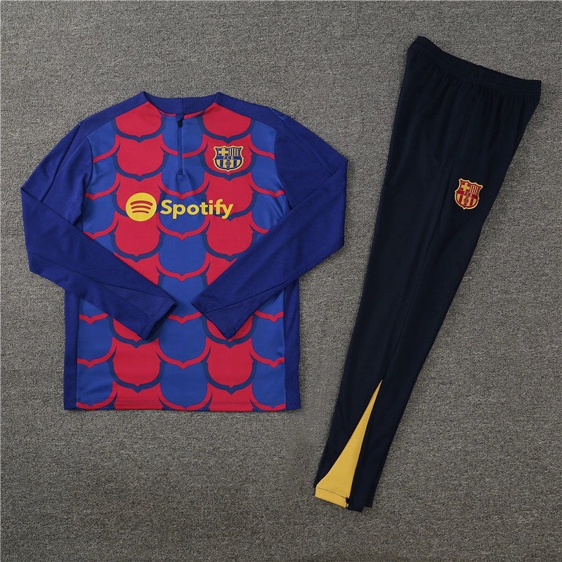 FC Barcelona Training Shirt 2024/25 – Red & Blue