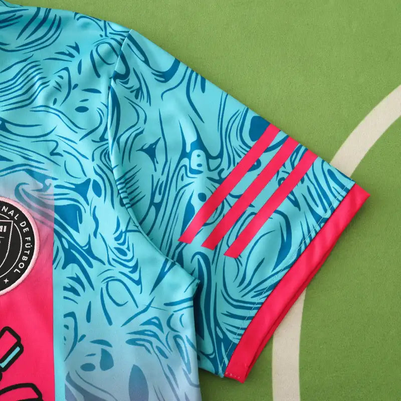 Inter Miami CF Pink Tropical Concept Edition Fan Version Jersey 2024/25 – Blue to Pink Gradient Football Shirt