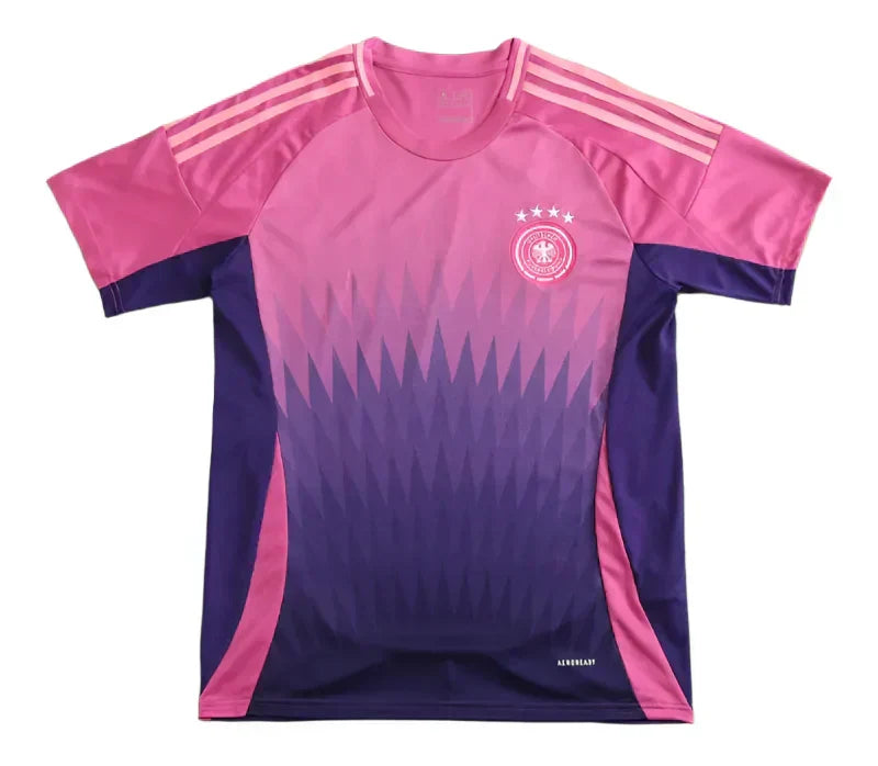Germany National Team UEFA Away Fan Version Jersey 2024 – Purple & Pink Euro 2024 Football Shirt