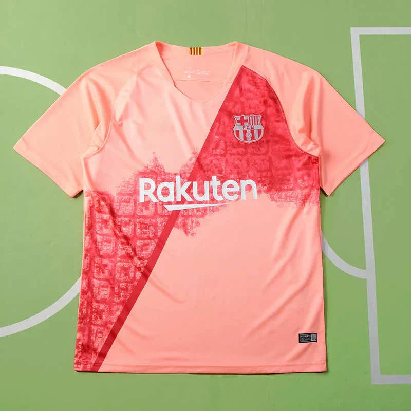 FC Barcelona 2018/19 Third Retro Fan Version Soccer Jersey