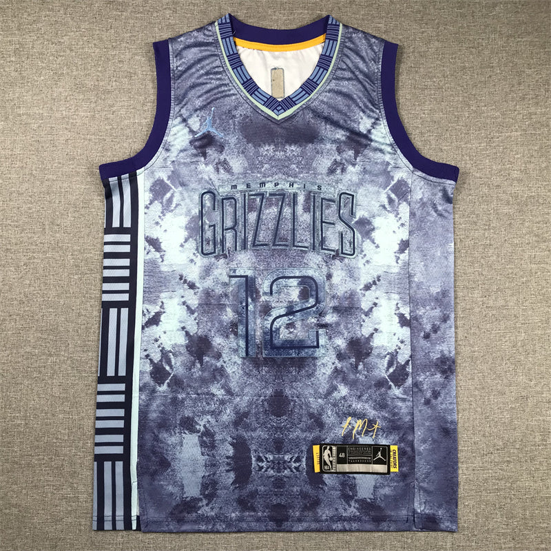 Men's Memphis Grizzlies Ja Morant #12 Light Blue Select Series Swingman Jerseys