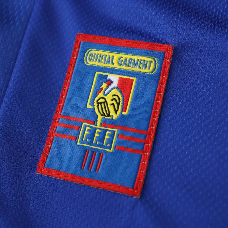 France National Team 1998 Home Retro Fan Jersey – World Cup Vintage Football Shirt