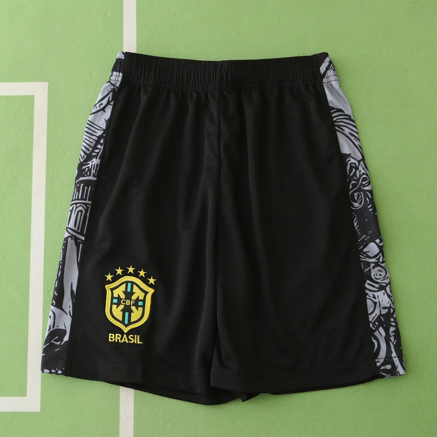Brazil Gabriel Jesus #9 Football Shorts 2024/25 | Seleção Fan Gear