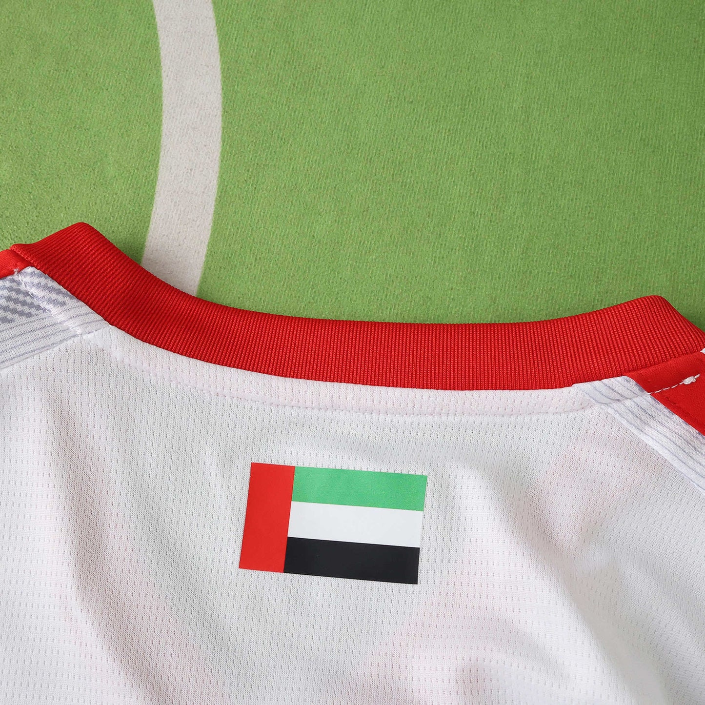 2026 FIFA World Cup UAE Home Jersey – Al Abyad White & Red Adidas Fan Kit