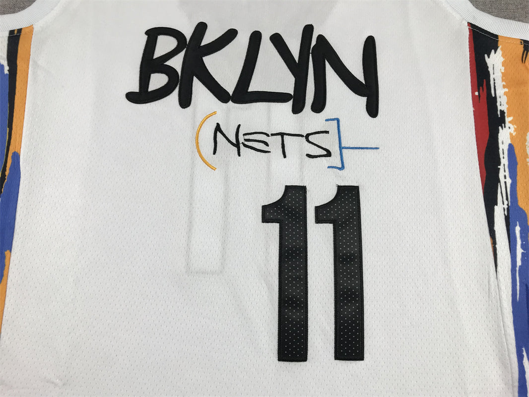 Kyrie Irving #11 Brooklyn Nets 2022/23 City Edition Swingman Jersey – White BKLYN NBA Fan Gear