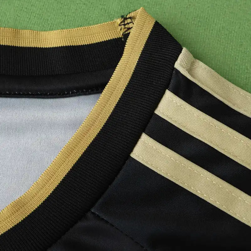 Real Madrid 2024/25 Chinese Dragon Special Edition Jersey – Black Gold Adidas Fan Version