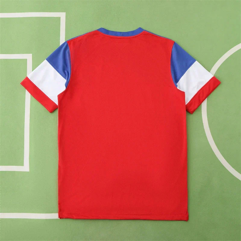 USA National Team Away Retro Fan Version 2014 World Cup – Blue White Red Tri-Color Stripe USMNT Jersey