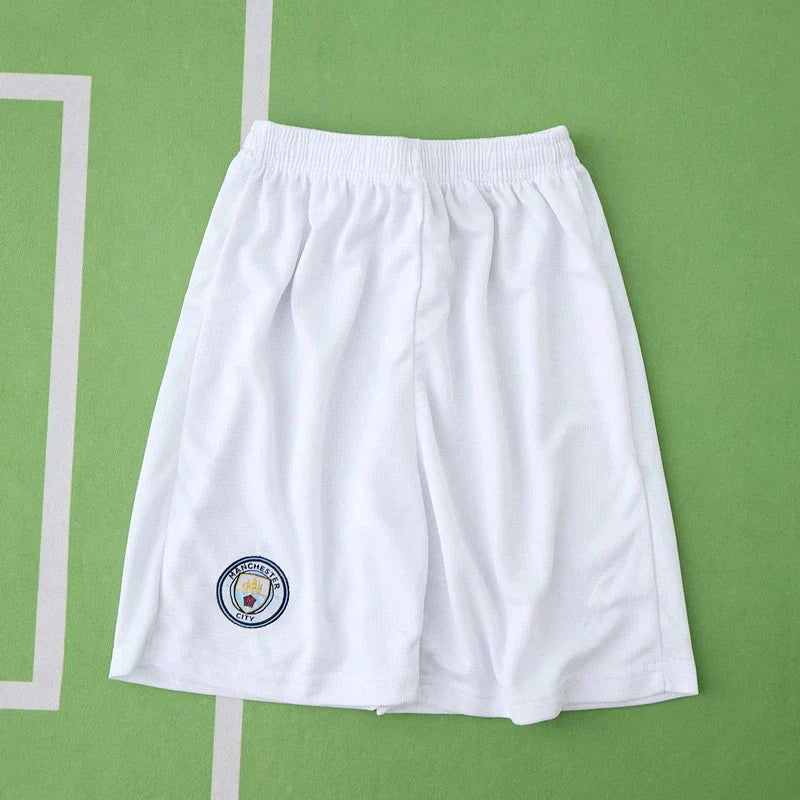 Manchester City Home Kids Kit 2025/26 | Fan Version Children's Football Set with Name & Number