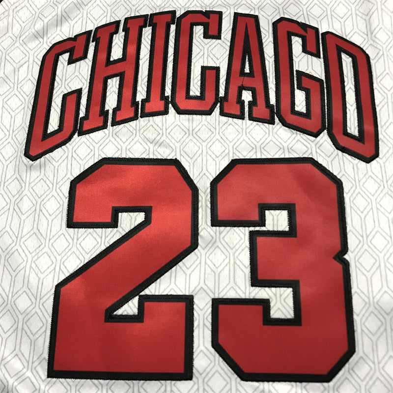 Michael Jordan #23 Chicago Bulls White 2022-23 City Edition "Chicago" Swingman Jersey