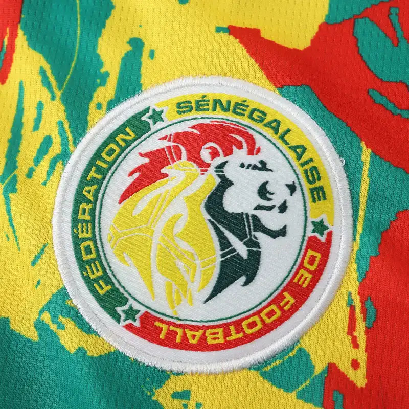 Senegal National Team 2025/26 Training Jersey – Tropical Leaf Print | Puma | Teranga Lions Fan Top