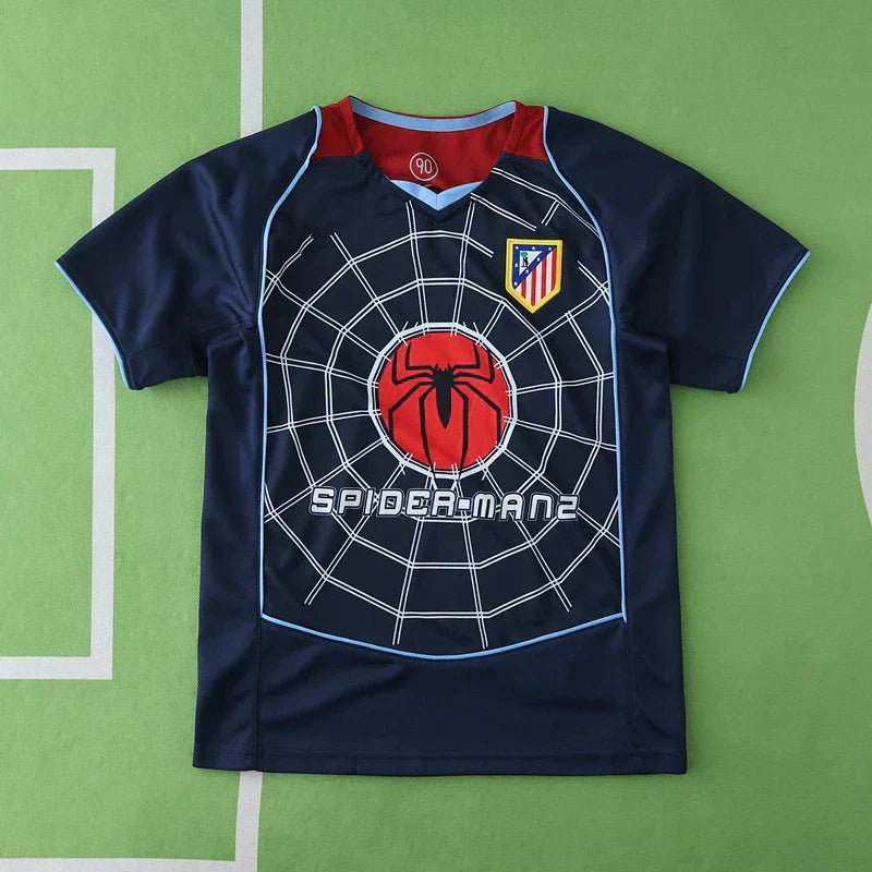 Atlético de Madrid Away Retro Kids Kit 2004/05