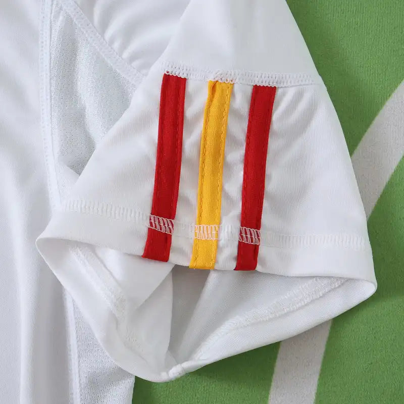 Spain National Team 2010 World Cup Away Retro Fan Jersey – White | Adidas | FIFA World Champions Badge